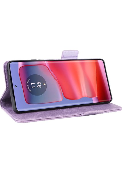 Motorola Moto Kenar 50 Pro Için Kılıf Tam Koruma Manyetik Karbon Fiber (Yurt Dışından)