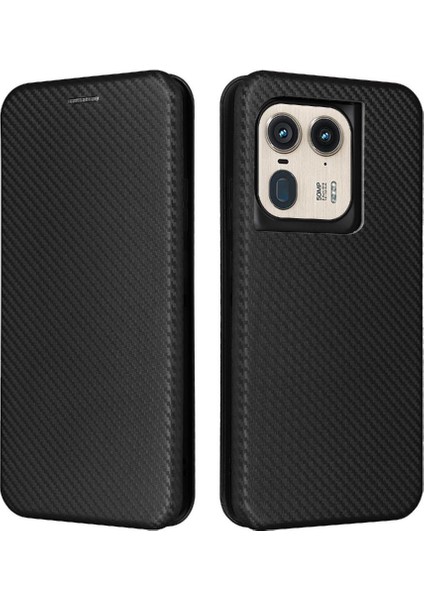 Motorola Moto Kenar 50 Ultra 5g Için Kılıf Kart Tutucu Kickstand Folyo ile (Yurt Dışından)