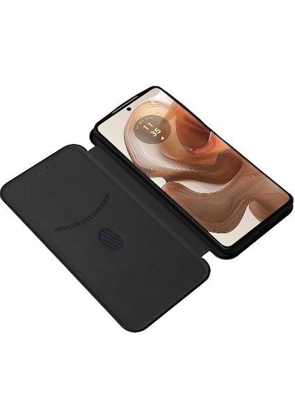 Motorola Moto Kenar 50 Ultra 5g Için Kılıf Kart Tutucu Kickstand Folyo ile (Yurt Dışından)