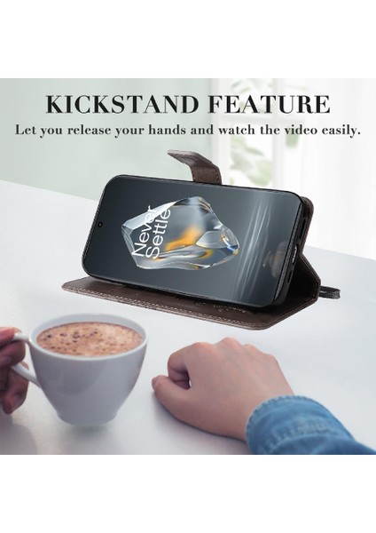 Oneplus Ace3 Için Flip Case Kart Yuvası Standı ile 5g Darbeye Kapak Çevirin (Yurt Dışından) fırsatları
