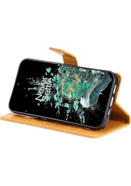 Oneplus Ace Pro 5g Için Flip Case Manyetik Kapak Kart Yuvası Standı ile Kapak (Yurt Dışından)