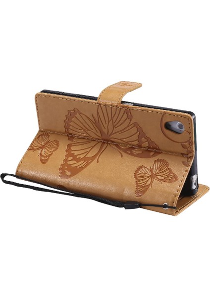 Sony Xperia Z5 Flip Kickstand Manyetik Kapak Için Flip Case Kart Yuvası ile (Yurt Dışından) fırsatları