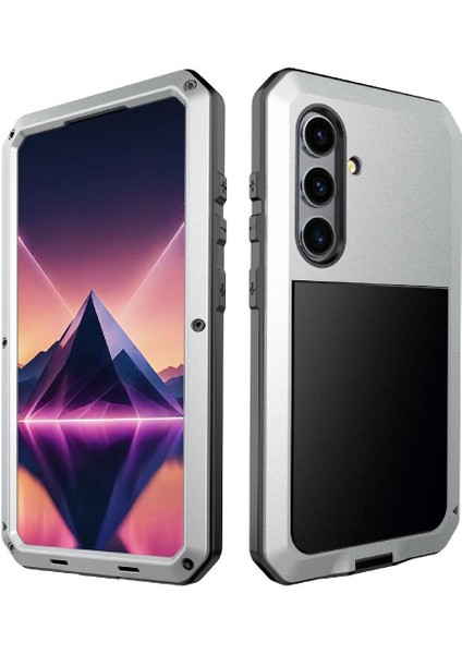 Samsung Galaxy S24 Ağır Darbeye Dayanıklı 360 Için Ağır Metal Kasa (Yurt Dışından)
