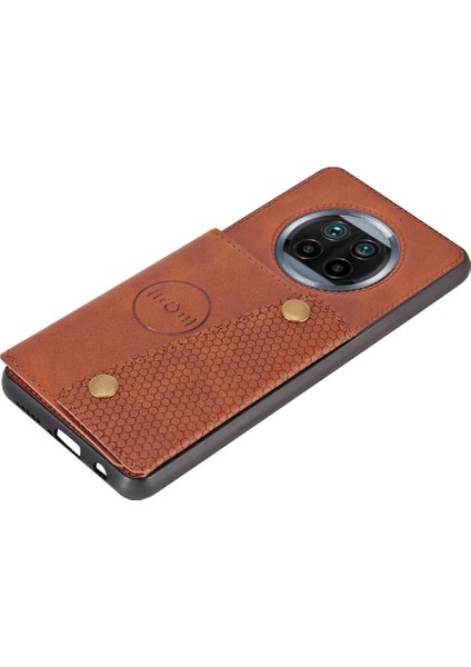 Cüzdan Durumda Xiaomi Mi 10T Lite 5g Kart Tutucu Buit Demir Darbeye (Yurt Dışından)