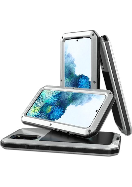 Samsung Galaxy S20 Açık Spor Toz Geçirmez Görev Için Ağır Metal Kasa (Yurt Dışından) modelleri