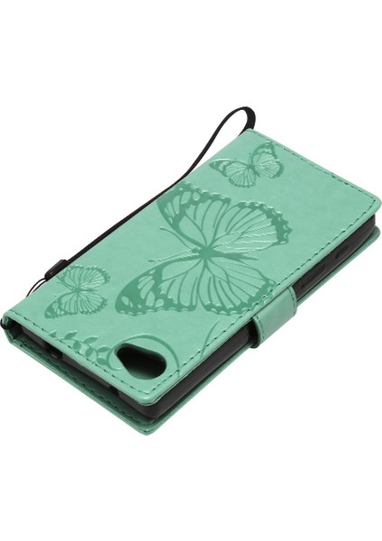 Sony Xperia Z5 Mini Flip Kickstand Pu Deri Manyetik Kapak Için Flip Case (Yurt Dışından)