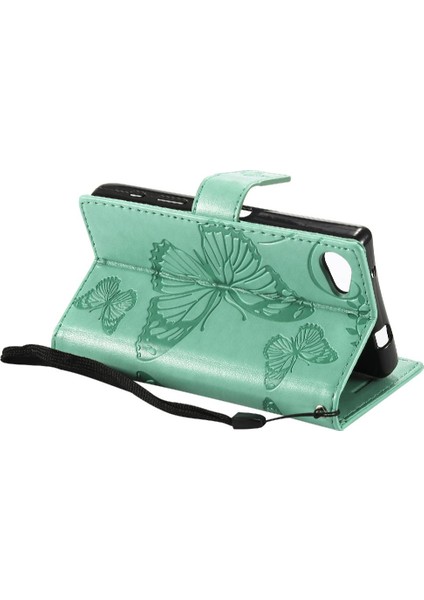 Sony Xperia Z5 Mini Flip Kickstand Pu Deri Manyetik Kapak Için Flip Case (Yurt Dışından)