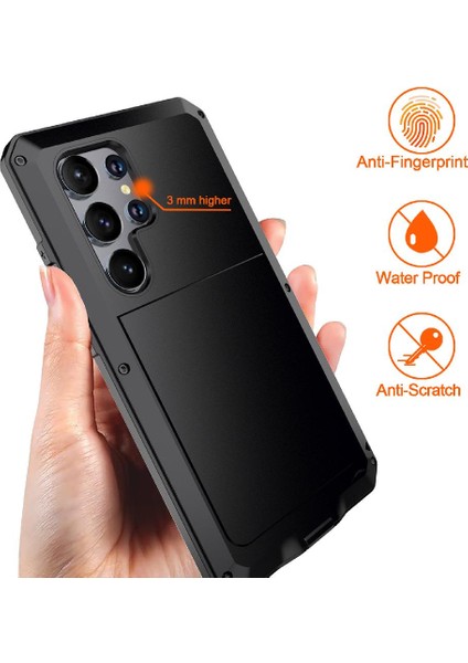 Samsung Galaxy S24 Ultra Alüminyum Alaşımlı Metal Için Ağır Metal Kasa (Yurt Dışından) modelleri