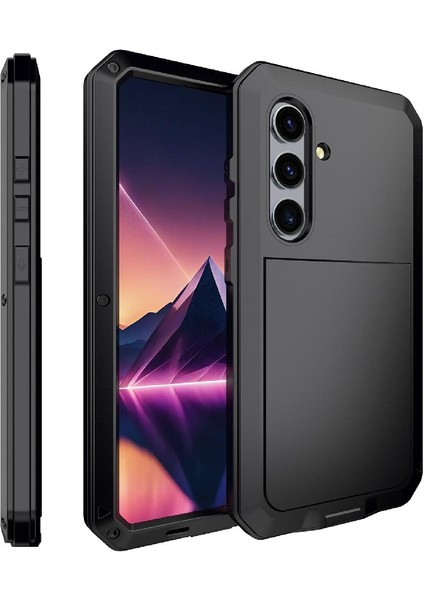 Samsung Galaxy S24 Ağır Darbeye Dayanıklı 360 Için Ağır Metal Kasa (Yurt Dışından)