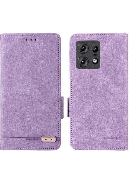 Motorola Moto Kenar 50 Pro Için Kılıf Tam Koruma Manyetik Karbon Fiber (Yurt Dışından)