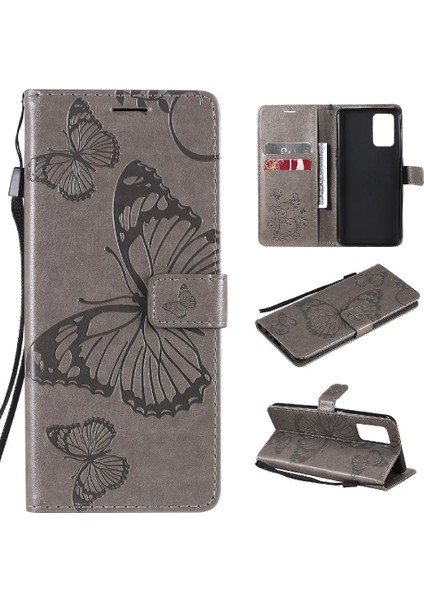 Oppo A74 4G/F19 4g Için Flip Case Kart Yuvası Standı ile Kickstand Kapak Çevirin (Yurt Dışından)