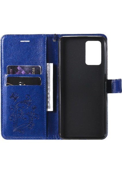 Oppo A74 4G/F19 4g Için Flip Case Kart Yuvası Standı ile Kickstand Kapak Çevirin (Yurt Dışından) indirimleri