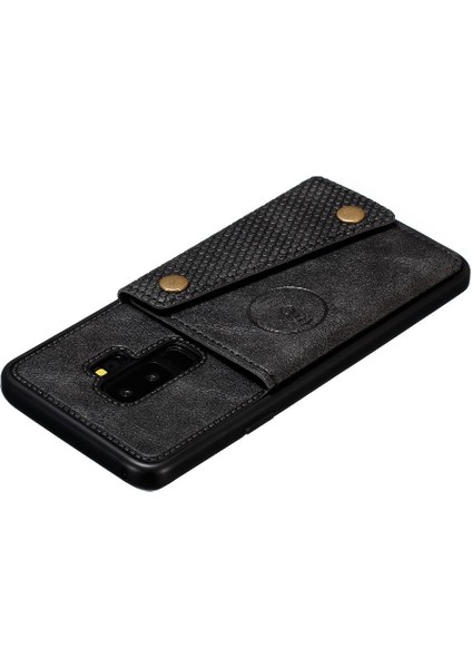 Samsung Galaxy S9 Kickstand Kart Tutucu Cüzdan Kılıf Buit Için Cüzdan Kılıf (Yurt Dışından)