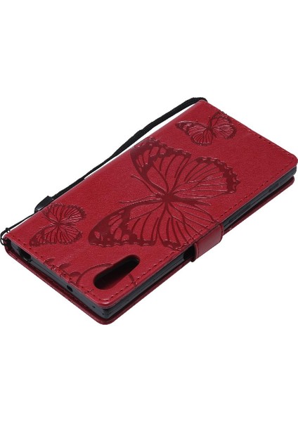 Sony Xperia Xz Için Flip Case Pu Deri Flip Kickstand Manyetik Kapak (Yurt Dışından)