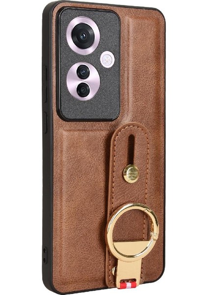 Oppo Oppo 11F 5g Kolaylık Premium Pu Deri Bilek Kayışı Için Kılıf (Yurt Dışından) modelleri