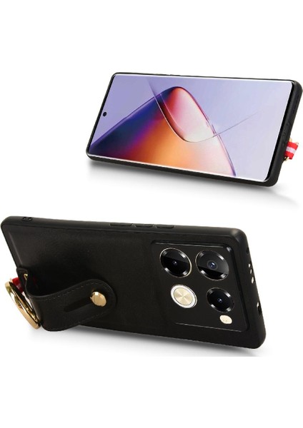 Infinix Not 40 Pro Artı 5g Kolaylık Premium Pu Deri Bilek Için Kılıf (Yurt Dışından)