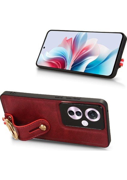 Oppo Oppo 11F 5g Kolaylık Premium Pu Deri Bilek Kayışı Için Kılıf (Yurt Dışından) fiyatları