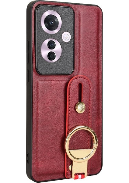 Oppo Oppo 11F 5g Kolaylık Premium Pu Deri Bilek Kayışı Için Kılıf (Yurt Dışından) modelleri