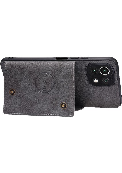 Cüzdan Kılıf Xiaomi 11 Lite 5g Ne Buit Demir Kickstand Darbeye (Yurt Dışından)