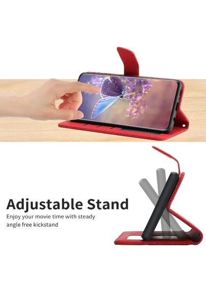 Oneplus Nord Ce4 Kelebekler ve Kart Sahibi ile Çiçekler Için Flip Case &amp; (Yurt Dışından)