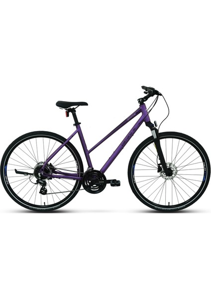 Sportive 226 28 Jant 41 cm 24-V Hd Mat Kırmızı-Mor-Altın(Bukalemun)-Siyah-Beyaz Trekking Bisikleti