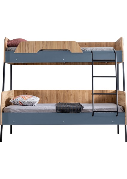 Alba Geniş Ranza, Mavi + 2 Adet Comfort Yatak modelleri