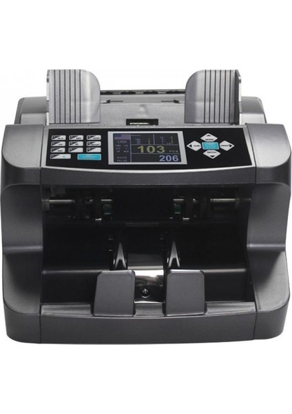 Bill Counter Black Mix Pro Para Sayma Makinesi Usd-Tl-Eur-Gbp-Chf Karışık Para Sayma Makinesi