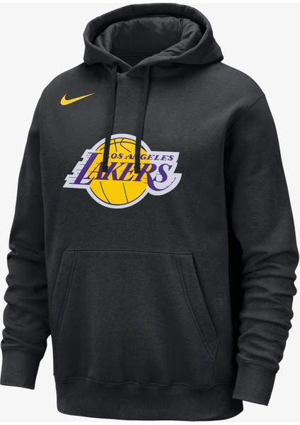 Los Angeles Lakers Club Nba Pullover Erkek Siyah Günlük SWEATSHIRT.010