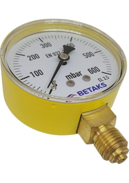 0-600 Mbar Gaz Manometresi