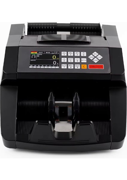 Bill Counter Black Mix Para Sayma Makinesi Tl Karışık Sayım, Euro ve Usd Adet Sayım