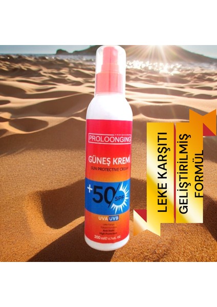 Leke Karşıtı ve Cilt Tonu Eşitleyici Güneş Koruyucu Krem Spf 50, 200 ml