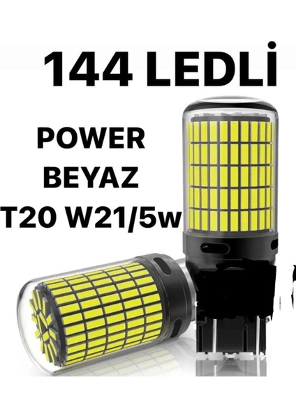 T20 W21/5W Çift Duy 7443 Dipsiz Gündüz Farı, Stop ve Geri Vites Ledi