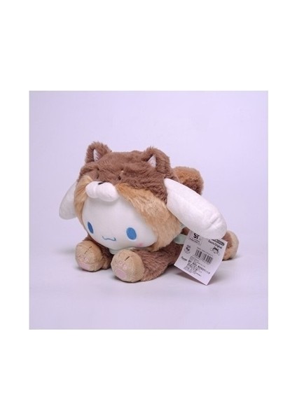 23CM Karikatür Dolgulu Hayvan Kuromi Benim Melody Tarçın Rulosu Peluş Anime Kawaii Sevimli Yumuşak Peluş Oyuncak Hediye (Yurt Dışından)