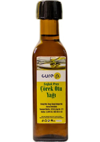 Çörek Otu Yağı 100 ml & Saf ve Doğal Soğuk Sıkım