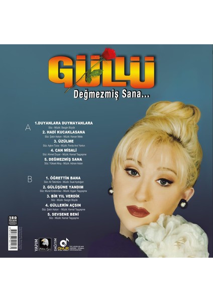 Güllü - Değmezmiş Sana - Plak