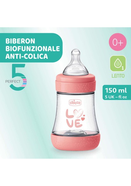 Perfect5 P5 Antikolik Biberon Pp 150ML Yavaş Akış