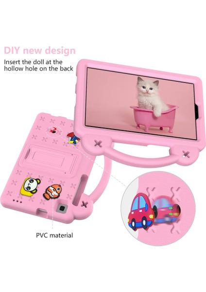 Apple iPad 10. Nesil 10.9inç Kılıf Kartoon Kids Karakterli Case Çocuklar Için A2696 A2757 A2777