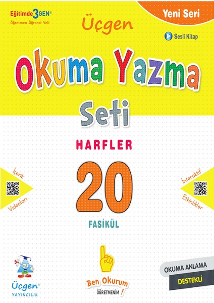 1.sınıf Hazırlık 20 Fasikül Harfler + Resfebelerle Okumayı Öğreniyorum