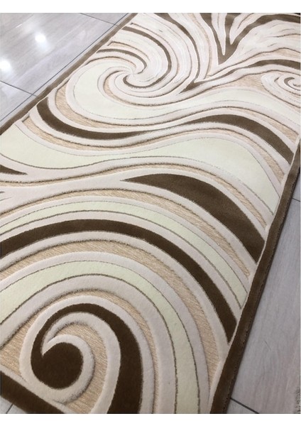 3b 11258-J Bej 97X206 Krem 2 M2 Halı !