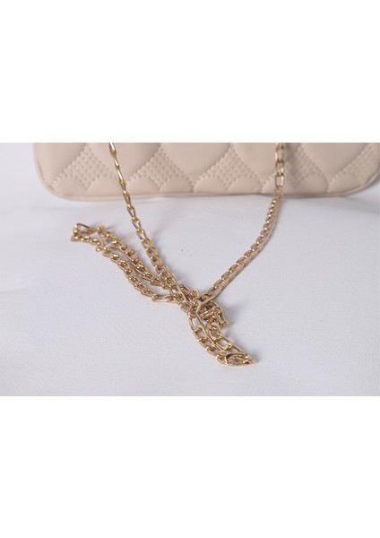 Kadın Kalp Kabartmalı Gold El Omuz Çantası indirimleri