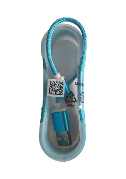 Micro USB Uyumlu Android Telefonlarla Uyumlu Hasır Şarj ve Data Kablosu