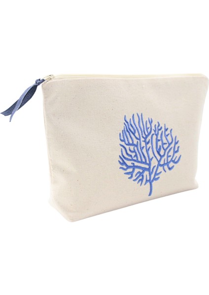 Mavi Mercan Nakışlı Peştemal Seti fırsatları