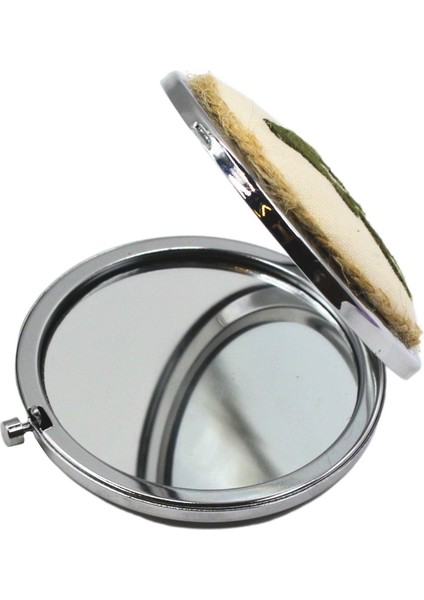 Yeşil Geyik Nakışlı El Aynası fiyatları