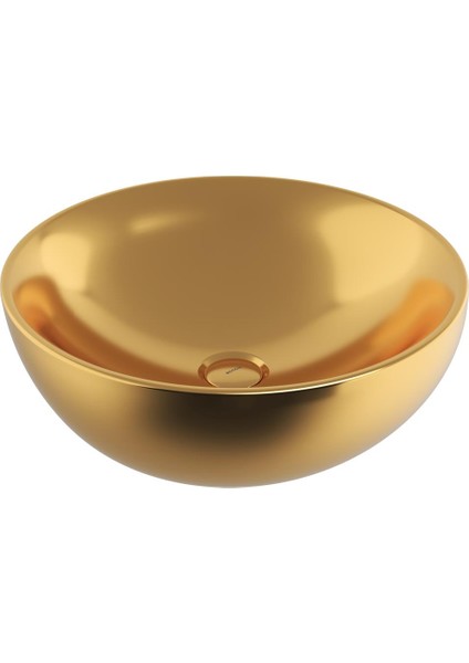 Venezia Parlak Altın Çanak Lavabo 1119-402-0125