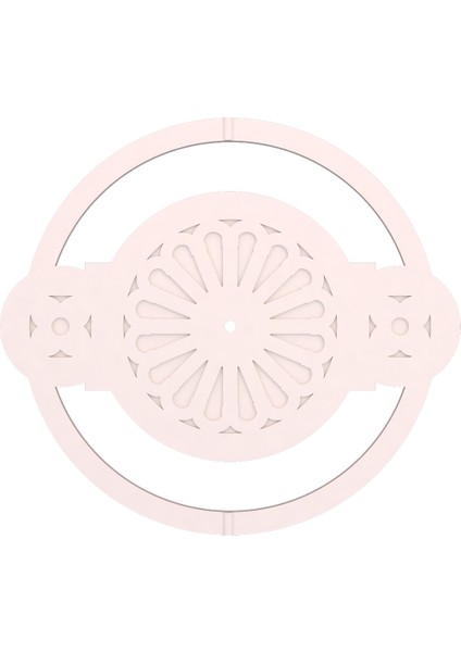 Lamba Tavan Göbeği 135-YUVARLAK-DIS-CITALI