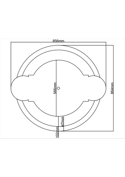 Lamba Tavan Göbeği 135-YUVARLAK-DIS-CITALI modelleri