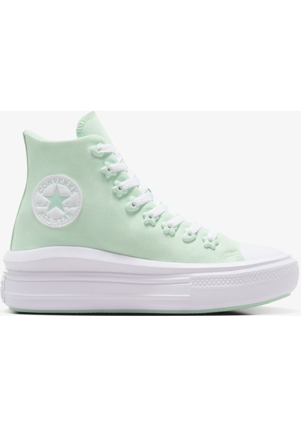 Chuck Taylor All Star Motıon Platform Stars A08100C Unisex Yeşil Günlük Sneaker Ayakkabı