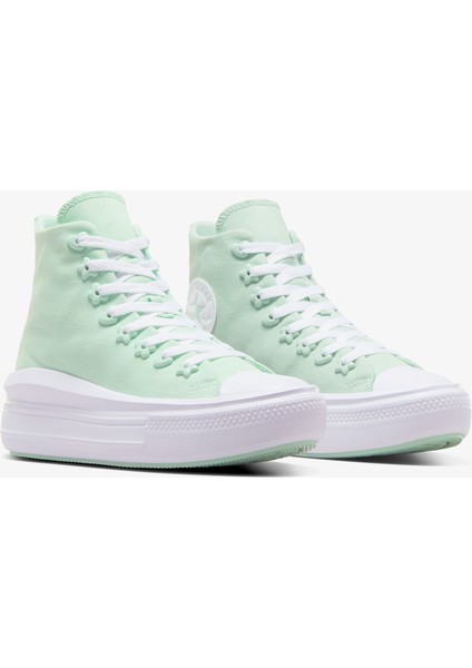 Chuck Taylor All Star Motıon Platform Stars A08100C Unisex Yeşil Günlük Sneaker Ayakkabı fiyatları