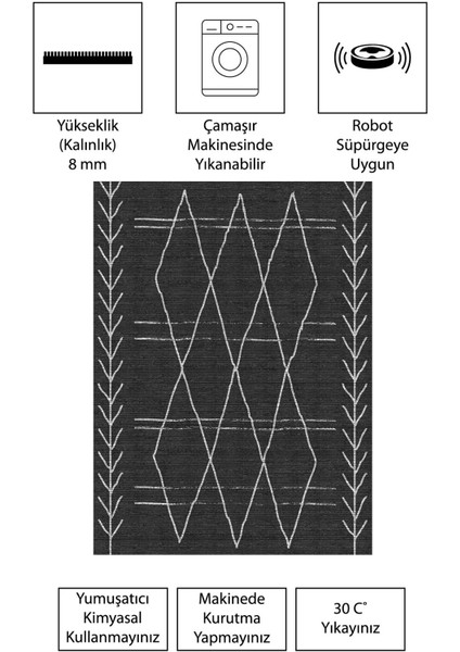Modern Dijital Baskı Dört Mevsim Yıkanabilir Kaymaz Taban Salon Halısı Mutfak Halısı Yolluk Yvc fırsatları