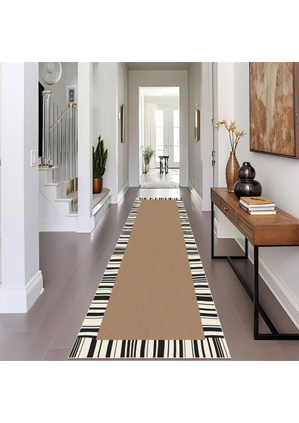 Modern Dijital Baskı Dört Mevsim Yıkanabilir Kaymaz Taban Salon Halısı Mutfak Halısı Yolluk Yvc